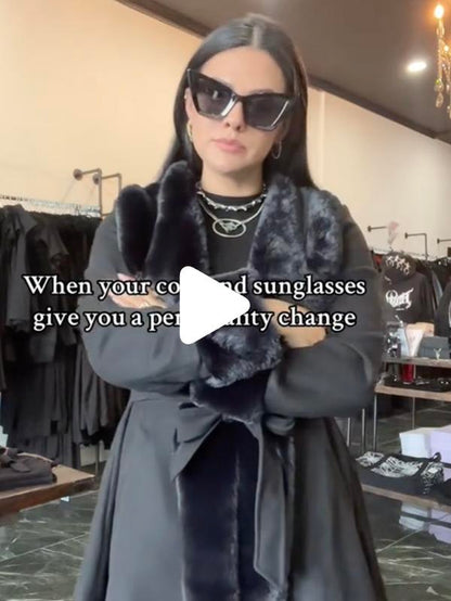 Willow Coat - Womenswear Faux Fur Soft Jackets Vegan